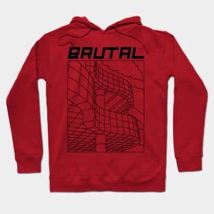 Brutal Architecture, Architects, Builders, Designers Gift Hoodie